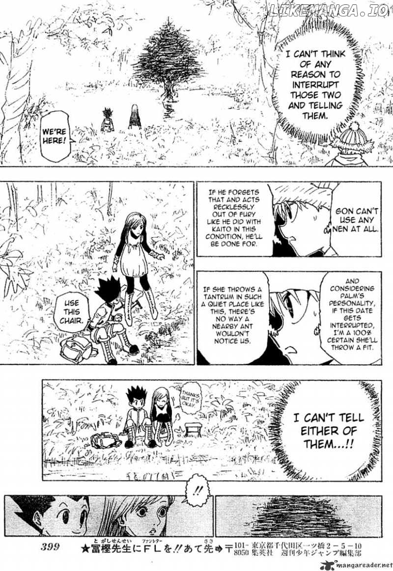 Hunter x Hunter, Chapter 218 image 12